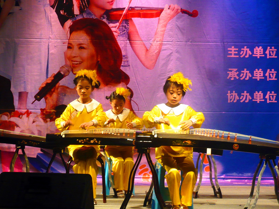 陈思思古筝艺校学员参加2010年甘肃省青少年才艺大赛