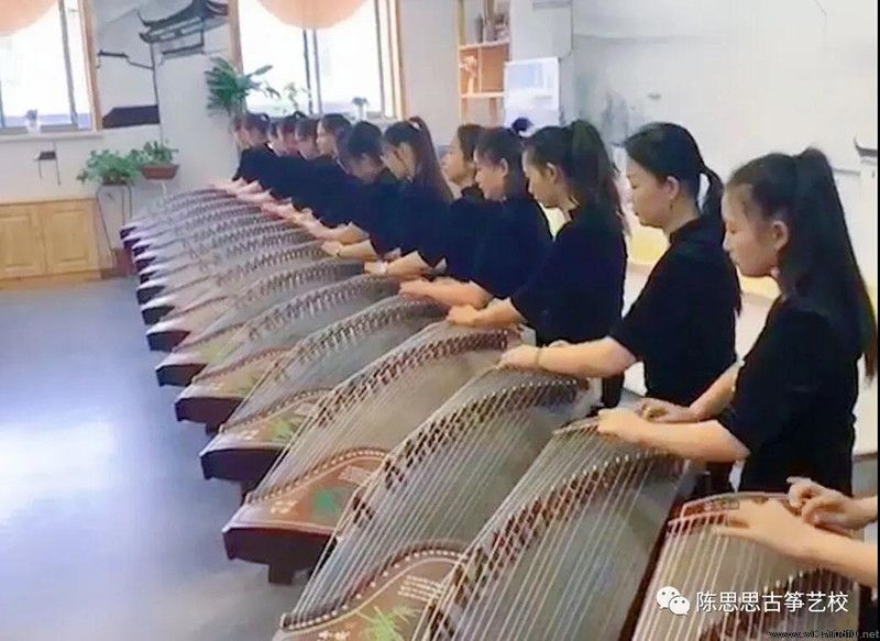 【抗击疫情】陈思思古筝艺校用爱心传递正能量—— 中国加油！武汉加油！