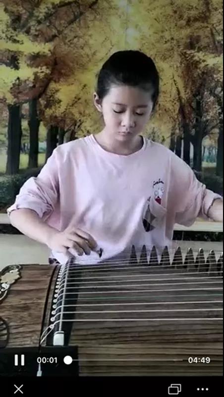 停课不停学，我们在行动——陈思思古筝艺校酒泉总校
