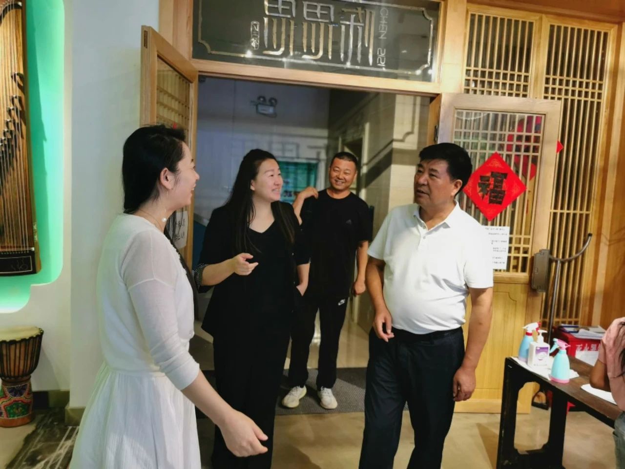 市委统战部来我校调研工作