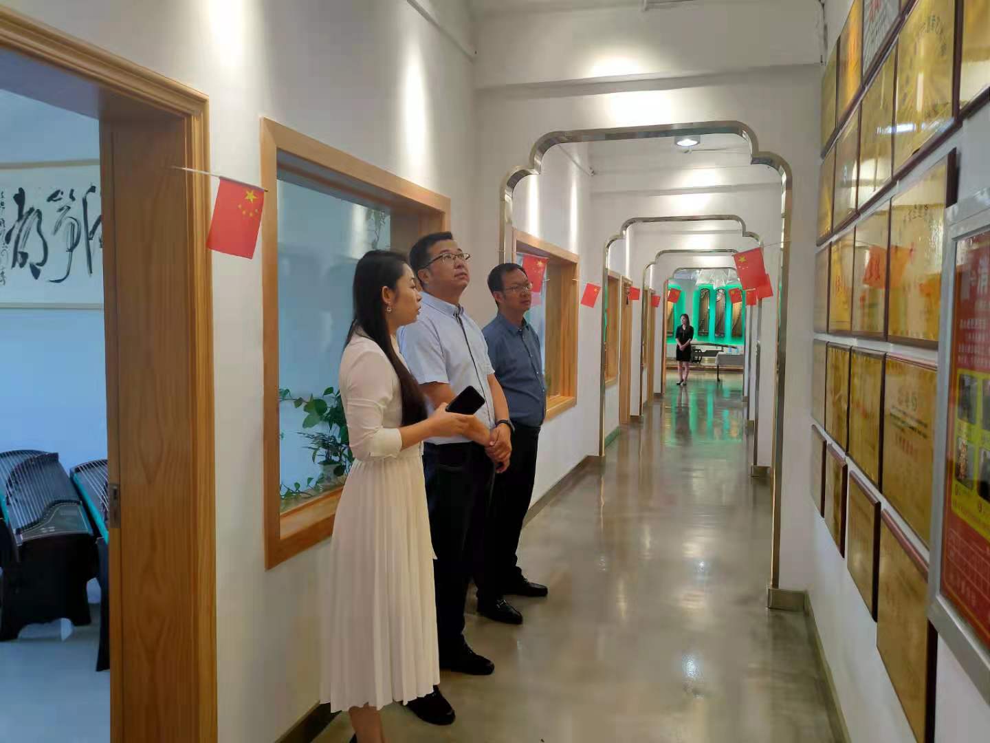 肃州区统战部来我校调研工作