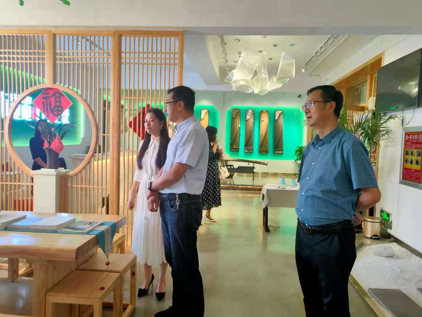 肃州区统战部来我校调研工作