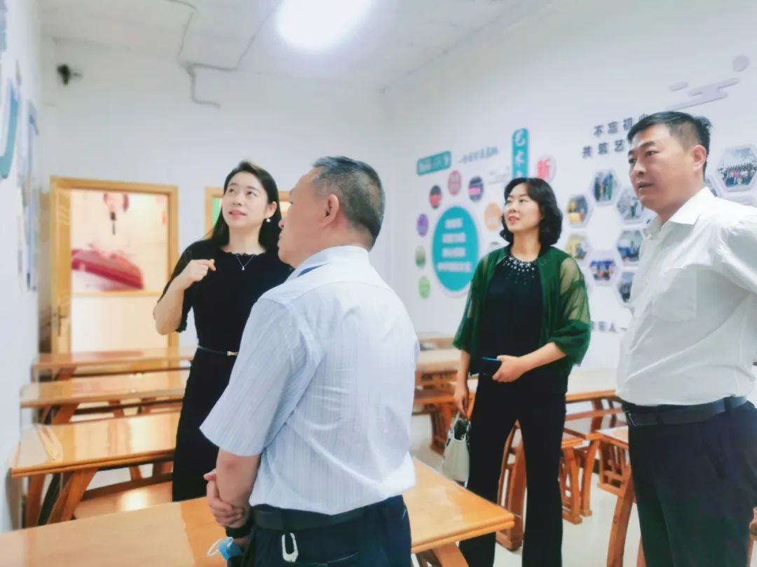 校企合作——酒泉职业技术学院教育与艺术学院来我校调研