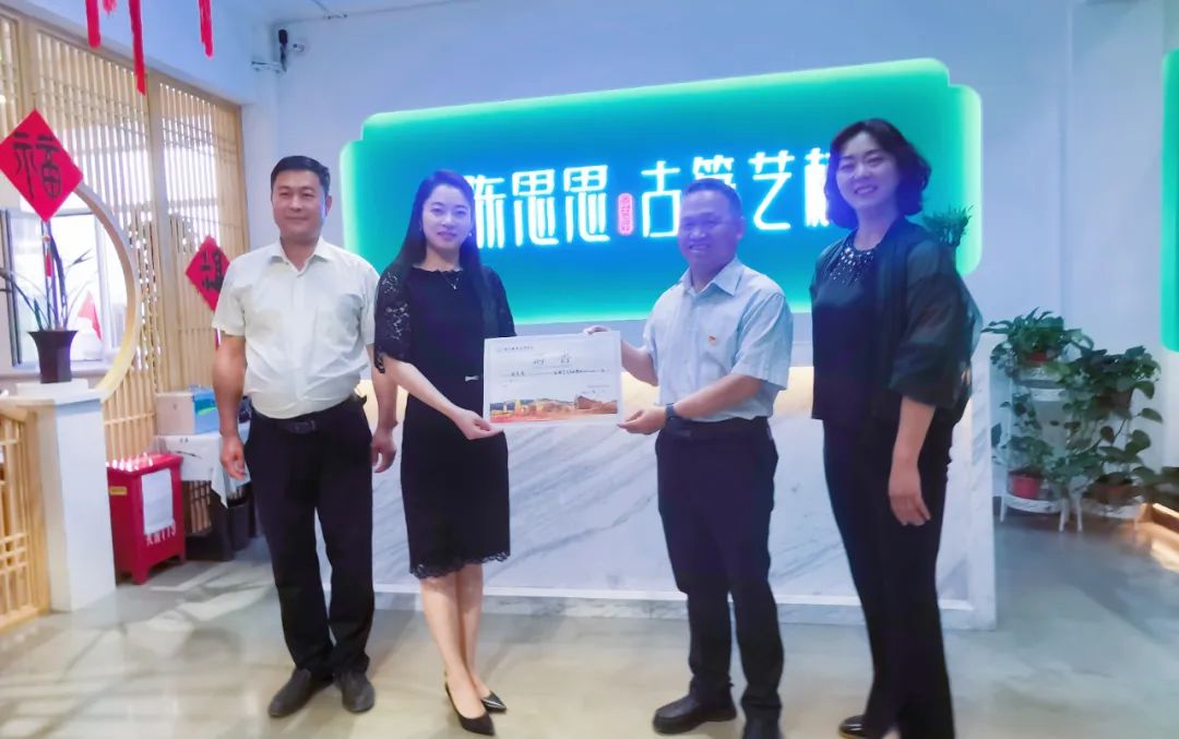 校企合作——酒泉职业技术学院教育与艺术学院来我校调研