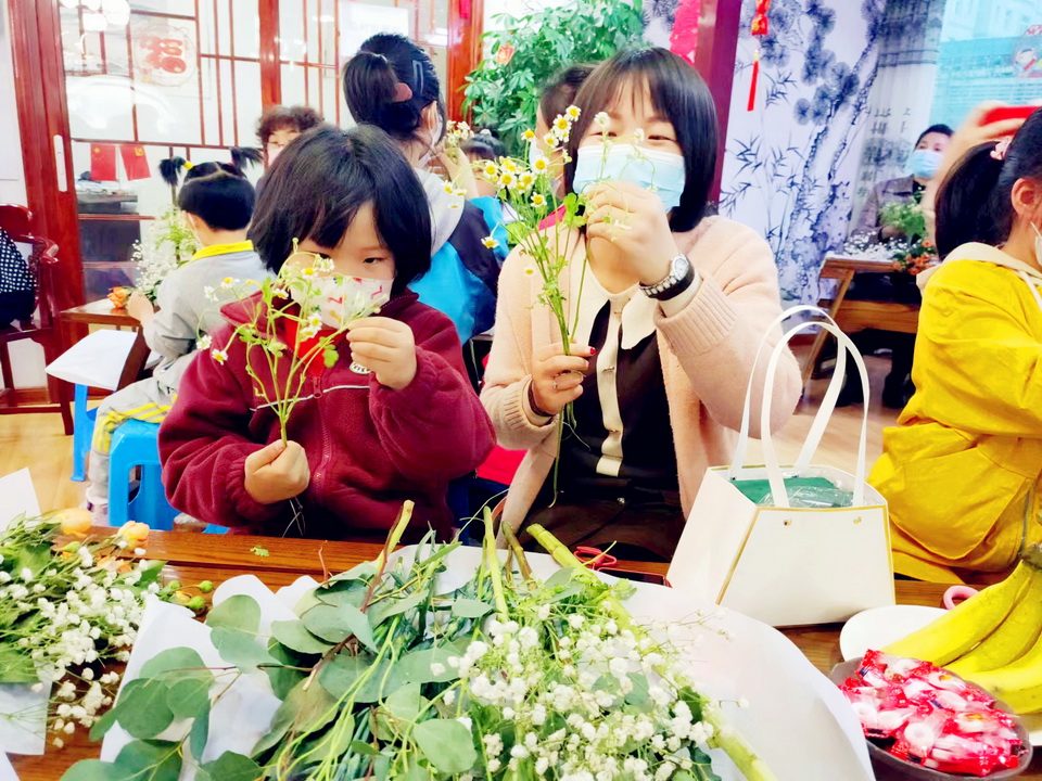 筝途系列“最美的花献给最亲的人”花艺活动