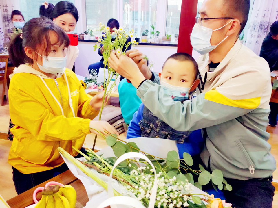 筝途系列“最美的花献给最亲的人”花艺活动