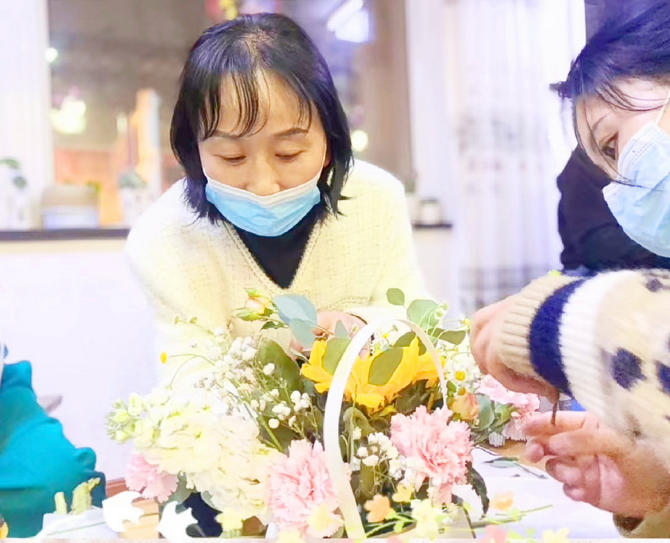 筝途系列“最美的花献给最亲的人”花艺活动